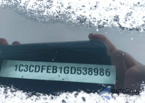 2016 Dodge Dart Gt из США, поврежденный, VIN 1C3CDFEB1GD538986